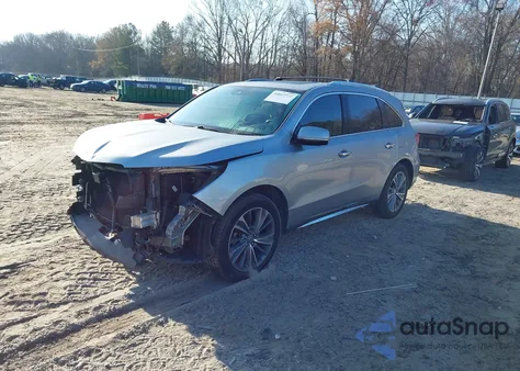 2018 Acura Mdx Technology Package Acurawatch Plus Pkg z USA, uszkodzony, nr VIN 5J8YD3H56JL004273